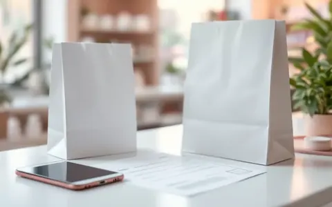 Ausgedrucktes Rezept und Smartphone auf einer Apothekentheke